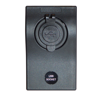 PANEL WITH TWO USB SOCKET