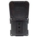 ITALIAN SOCKET 230 V.WITH COVER