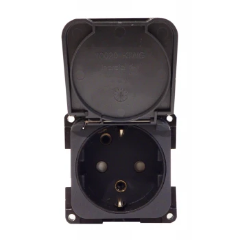 SHUKO SOCKET 230 V. WITH COVER