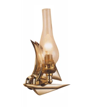 WALL LAMP WITH SAILING BOAT
