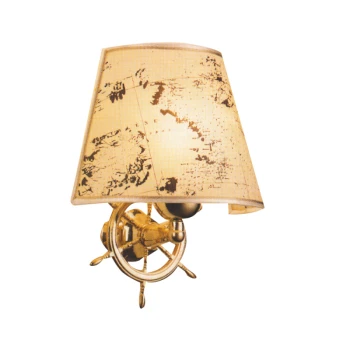 WALL LAMP WITH STEERING WHEEL