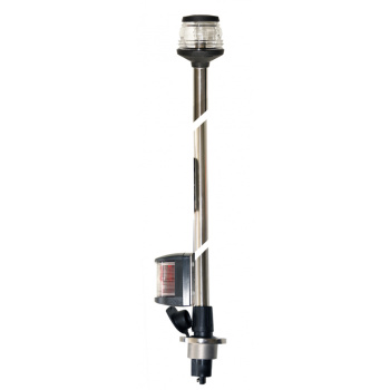 EXTRACTABLE POLE WITH ALL AROUND NAVIGATION LIGHT