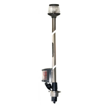 EXTRACTABLE POLE WITH ALL AROUND NAVIGATION LIGHT