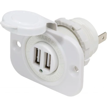 SOCKET WITH DUAL USB PORT