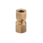 BRASS FEMALE STRAIGHT FITTING