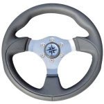 GREY T12 STEERING WHEEL MM.300