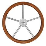 TEAK STEERING WHEELS