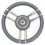 GREY T27 STEERING WHEEL Ø MM.350