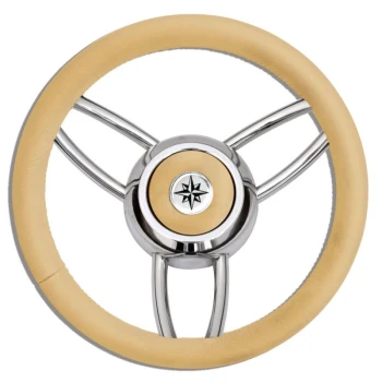 BEIGE T26 STEERING WHEEL Ø MM.350