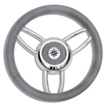 GREY T26 STEERING WHEEL Ø MM.350