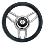 BLACK T26 STEERING WHEEL Ø MM.350
