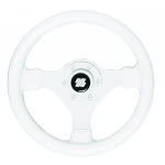 WHITE V45 STEERING WHEEL MM.280