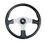 BLACK CORSICA STEERING WHEEL MM.350