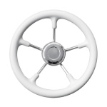 WHITE STEERING WHEELS