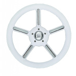 WHITE V56 STEERING WHEEL Ø MM.350