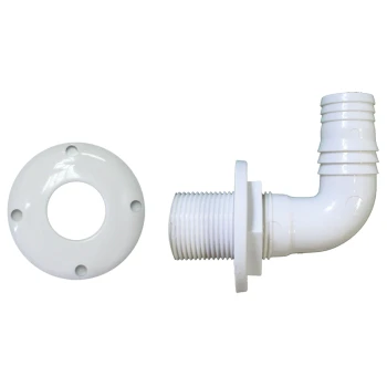 Passa - casco 90 º p/tubo comprido ajustável