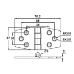 4949322_cerniera-con-copertura-mm76x37