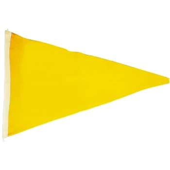 TRIANGULAR YELLOW FLAG