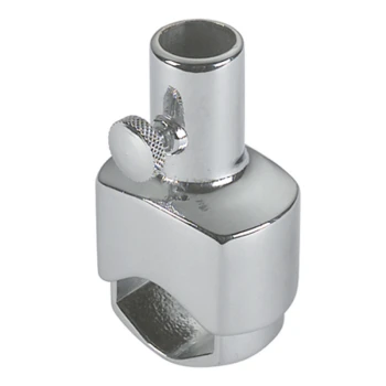 CHROMED BRASS FLAGPOLE SUPPORT