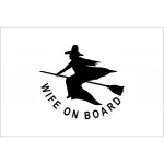 WIFE ON BOARD