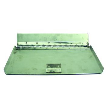 PAIR OF STAINLESS STEEL TAB