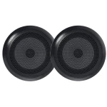 BLACK SPEAKERS EL-F651B 6.5"
