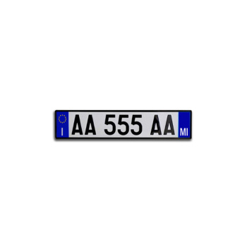 BLACK LETTERS AND NUMBERS MM.80