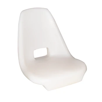 WHITE POLYETHYLENE SHELL