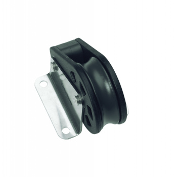 UPRIGHT SINGLE BLOCK WITH FAIRLEAD