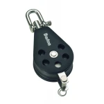 SINGLE BLOCK - SWIVEL + BECKET