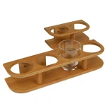 BAMBOO GLASS HOLDER