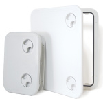 Escotilha de Acesso Industrial - 460x511mm - CINZA