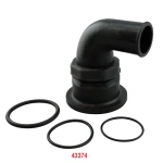 Conector de 90º p/ depósitos ERCOLE & SOGLIOLA , Ø38mm