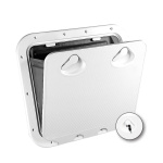 Escotilha Branca c/ Bolsa e Fechadura - CLASSIC - 463x517mm