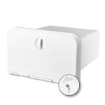 Caixa Armazenamento p/ VHF/RÁDIO CD c/ Fechadura - 180x285mm