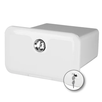 Escotilha Armazenamento p/ Uso Geral - 174x292mm - Branco c/ Fechadura