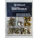 Conjunto de Botões para Lonas em Latão - Attwood