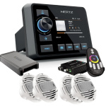 Pack Rádio Multifunções HMR 20 HMX 6.5 S RGB c/ 2 Par Colunas 150W