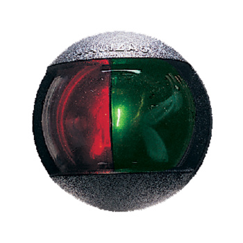 Luz de Navegação Power 7 12V - Bicolor - Preto - Montagem Lateral