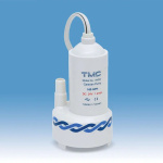 Mini Bomba de Fundo - 160GPH - 12V - 2,5/1A - 10L/min - Ø54,5x105mm