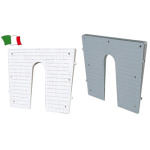 Proteção de Proteção Painel de Popa - Cinza - 420 x 340mm