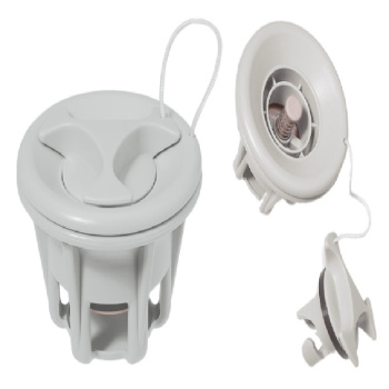 Válvula p/ Barco Pneumáticos - Cinza - Ø62xØ37mm