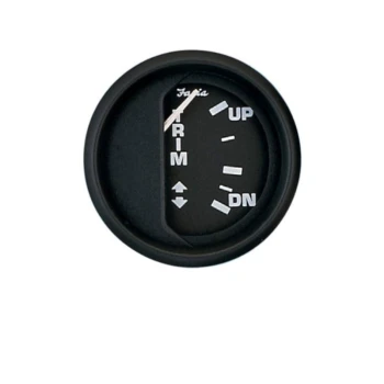 MANOMETRO TRIM FARIA, 12V PRETO