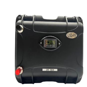 BATERIA SH LITHIUM em Mala Portátil LiFeP04 - 24V 100A