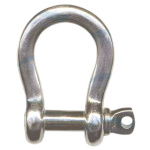 Manilha Ferradura Em Aço Inox 316 8 Mm