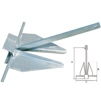Âncora Galvanizada p/ Areia&Lama - 8Kg