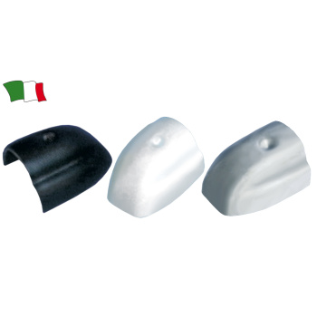 Topos para Extremidades de Frisos - Nylon - Cinza