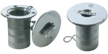 Bocal de Combustível - INOX - FUEL D.38mm