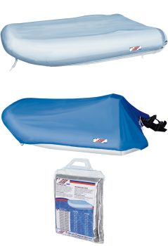 Capa Barcos Pneumáticos - 300 DENIERS - 220/250x135/155cm -Cinza
