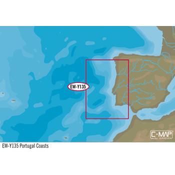 Carta C-MAP Discover – PORTUGAL E GALICIA
